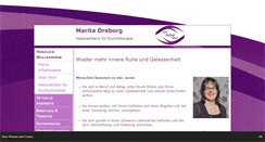 Desktop Screenshot of marita-dreborg.info